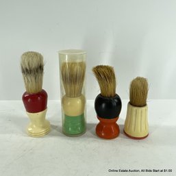 4 Vintage Ever Ready Shaving Brushes