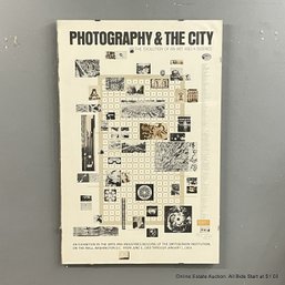 Charles Eames Signed Poster: Photograph & The City Smithsonian Institution Exhibition