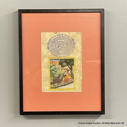 Rajasthani Vilaval Painting With Jaipur Government Stamp