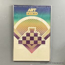 Milton Glaser Finch College Museum Of Art Art Deco Exhibition Poster (LOCAL PICKUP ONLY)