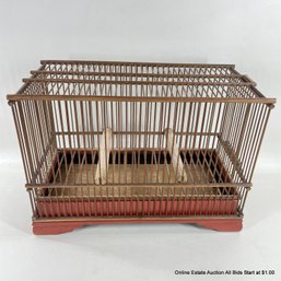 Vintage Chinese Songbird Cage