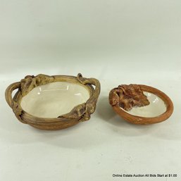 Two Vintage Terrafirma Ellen Evans Bowls