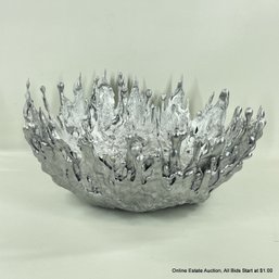 Matt Proctor Meltdown Bowl Sculpted Of Cast Aluminum