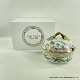 Flora Danica By Royal Copenhagen Large Sugar Bowl With Lid In Original Box