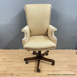 Hancock & Moore 'Bradford' Upholstered Rolling Office Chair (LOCAL PICKUP ONLY)