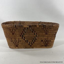 Vintage Fraser River Storage Basket