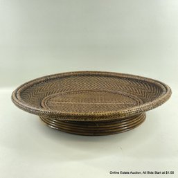 Woven Basket Tray