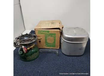 Vintage Coleman Cook Kit Model 502