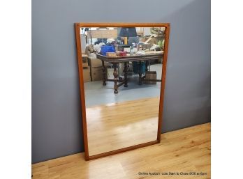 Aksel Kjersgaard Odder Teak Framed Wall Mirror With Through-tenon Corners