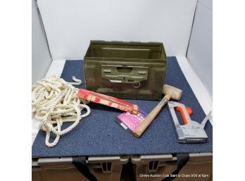 Ammo Can With Misc Tools