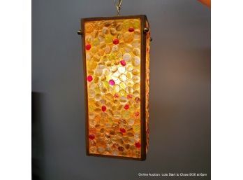 MCM Hanging Light Fixture