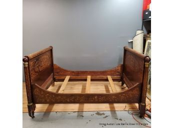 Marquetry Inlaid French Daybed