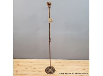 Painted Metal Floor Lamp