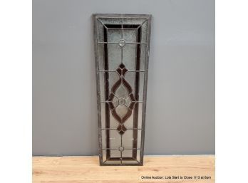 Leaded & Stained Glass Panel