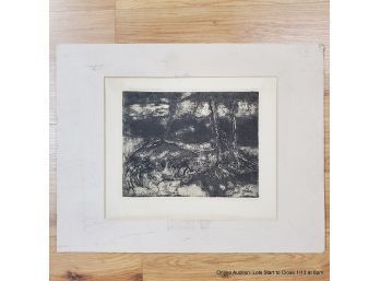 Marie Elise Gray Print 'cypress' 3/3