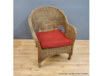 Natural Wicker Chair