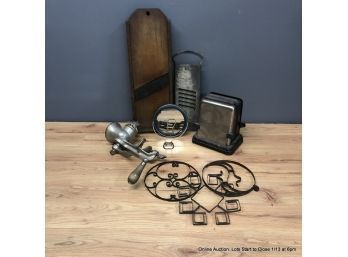 Lot Of Misc. Vintage Kitchen Items