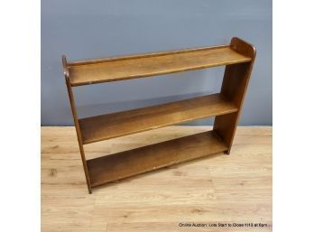 Slim Wood Bookshelf