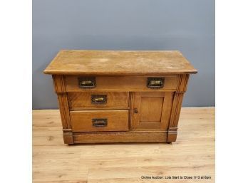 Antique Oak Cabinet