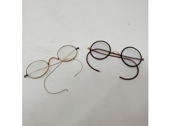 2 Pairs Of Vintage Glasses