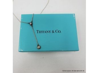 Elsa Peretti For Tiffany & Co. Diamonds By The Yard Pendant Necklace