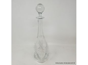 Baccarat Crystal Decanter With Stopper