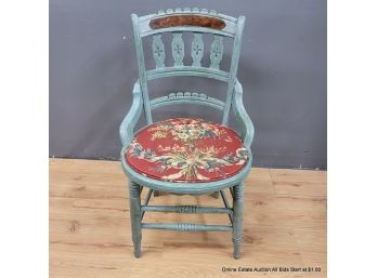 Vintage Painted Victorian Side Chair (LOCAL PICKUP ONLY)