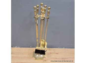 Vintage Brass Fireplace Tools (LOCAL PICKUP ONLY)