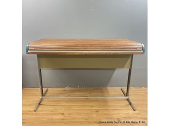 Vintage Herman Miller George Nelson Designed High Desk Roll-Top Desk