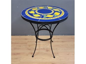 Mosaic Tile Top Table (LOCAL PICKUP ONLY)
