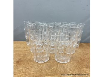 16 Outdoor Acrylic Clear Old Fashioned Glasses 4'