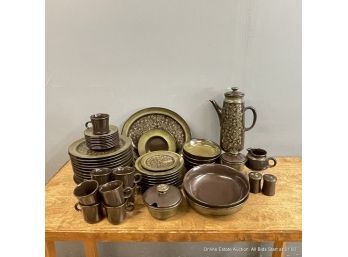 55pc Set Franciscan Madeira Dishes