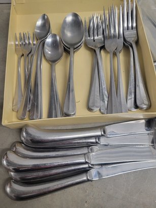 53 PC Supreme By Towles Stainless Steel Flatware