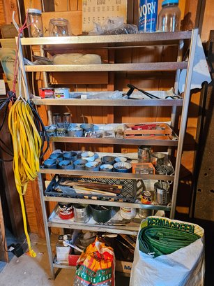 Garage Shelf With Tools