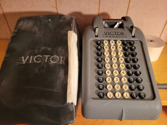 Victor Champion Adding Machine