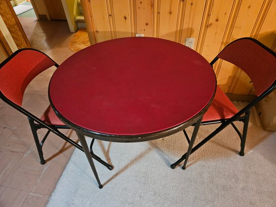 Samsonite Folding Table And 2 Chairs