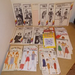 Vintage Clothing Pattern Packs