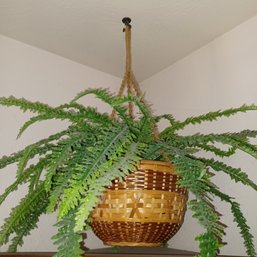 Faux Fern Hanging Plant