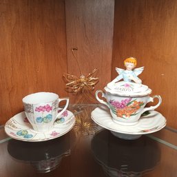 Ardalt Teacup,china Tea Cup & Angel Ornament