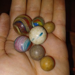 Vintage Marbles X7