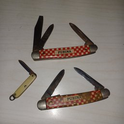 Pocket Knifes X3