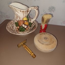 Water Pitcher & Shaver Lot