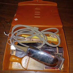 Vintage Andis Master Model M Hair Clippers And Accessories