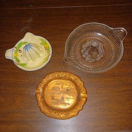 Juicers & Copper Ashtray