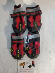 Qumy Pets Size 7 Dog Shoes X4