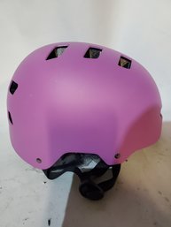 Pink Lanovagear Skate/Bike Adjustable Helmet. Size Medium. New