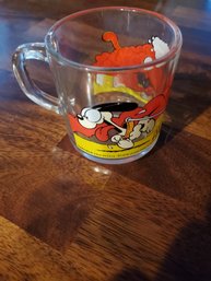 Garfield & Friends Glass Mug