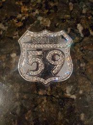 Route 59 Belt Buckle