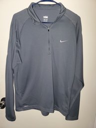 Nike Fit Dry Long Sleeve 1/2 Zip-Up Lightweight Size Large