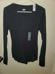 Old Navy Thermal Size Medium Long Sleeve Shirt.  New